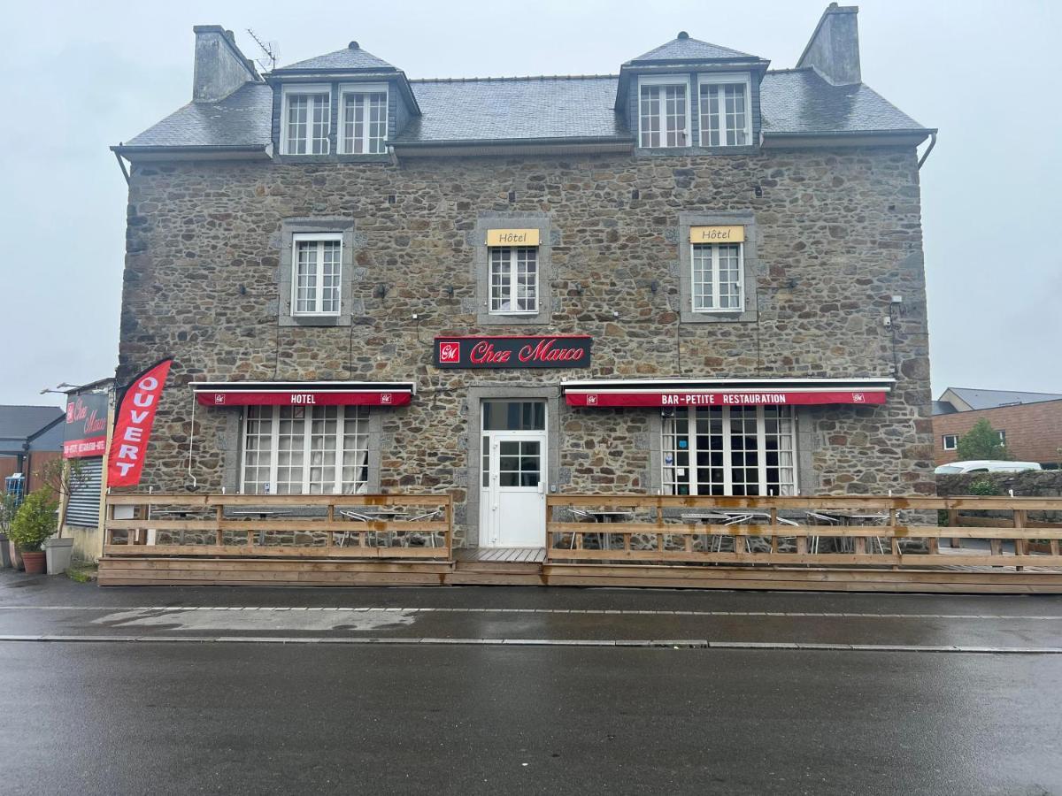 Hotel Chez Marco La Gouesnière Esterno foto